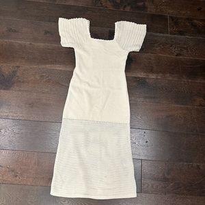 LOS ANGELES ATELIER
& other Stories  Appliqué Crochet Dress size M